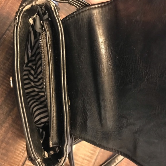 Small Black Leather Purse - Picture 3 of 3